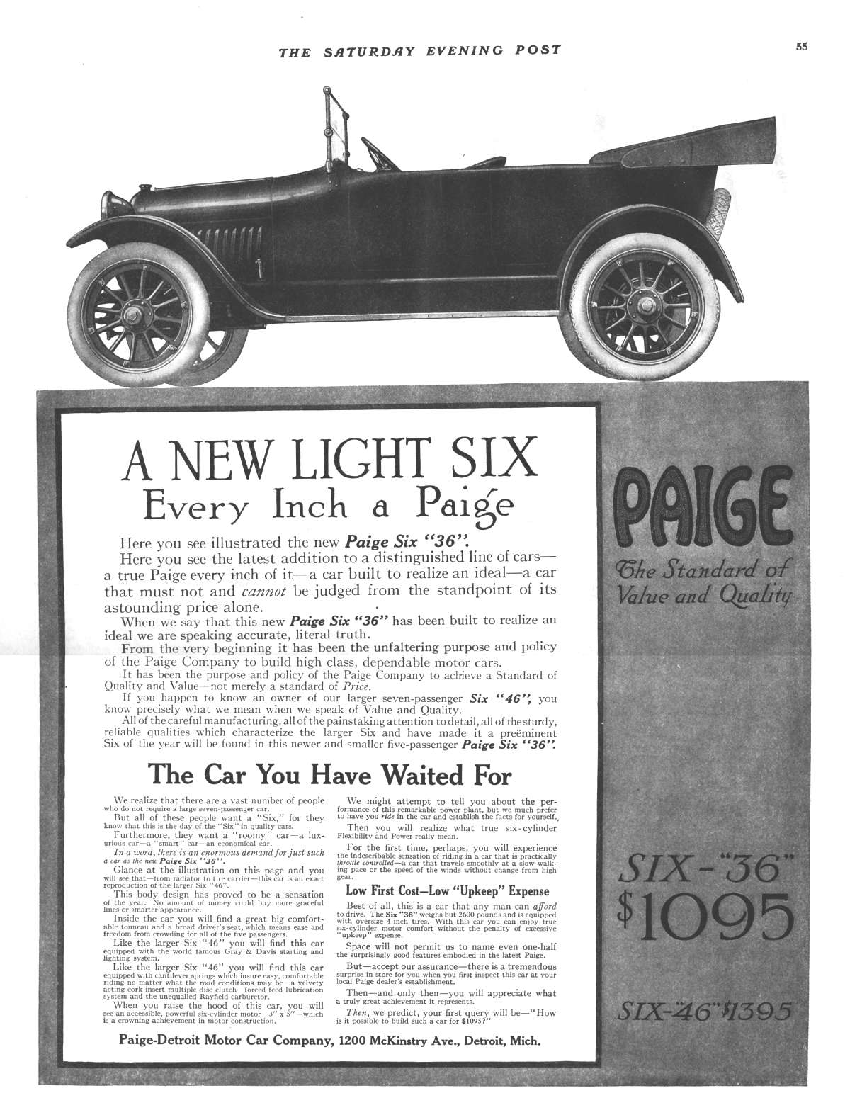 1915 Paige Hollywood 6-36