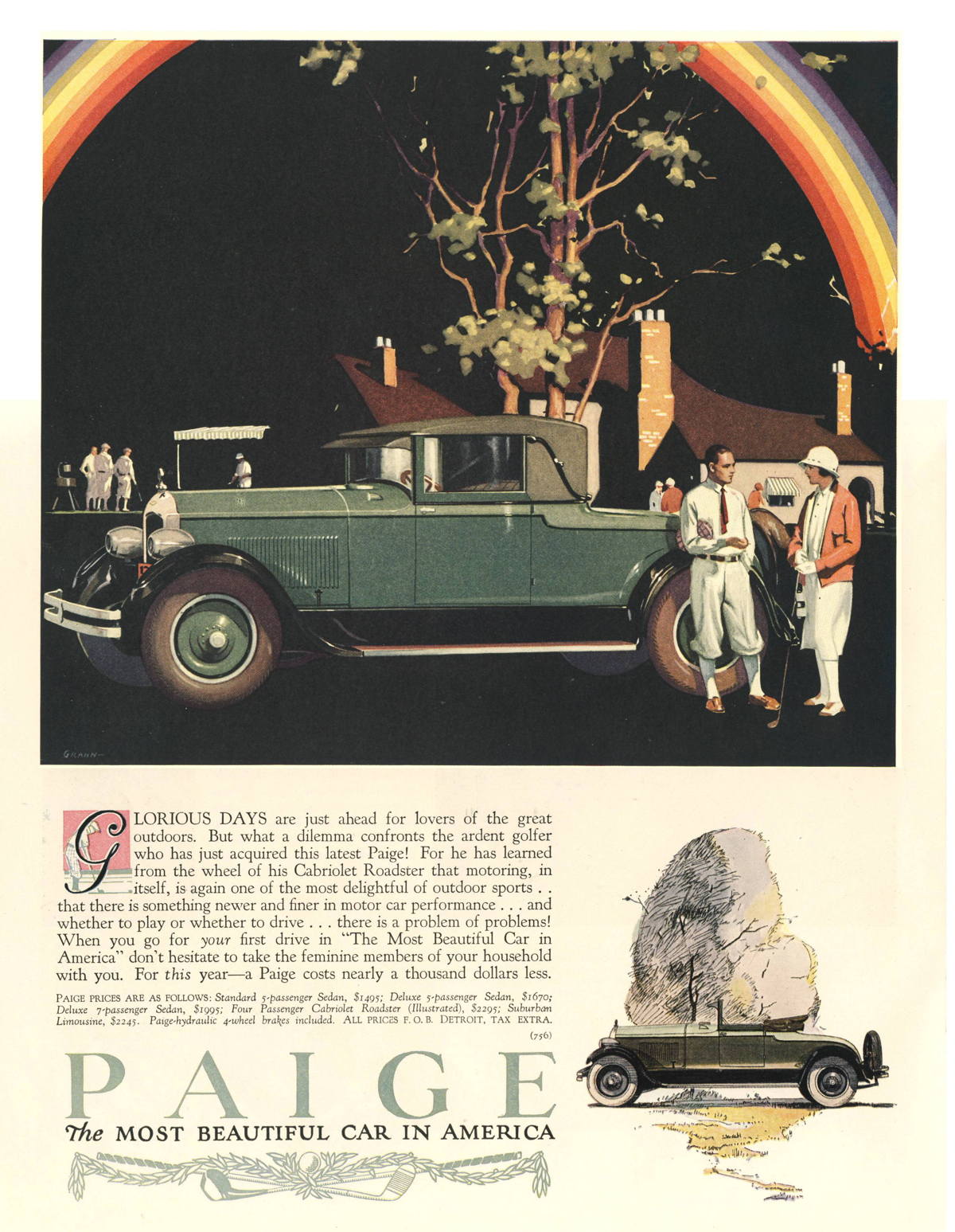 1926 Paige Cabriolet