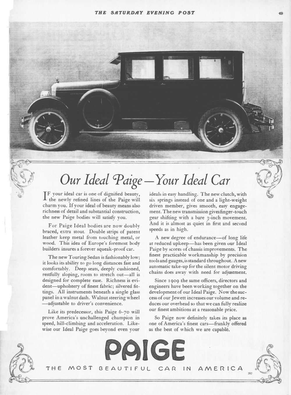1923 Paige 6-70 Touring Sedan