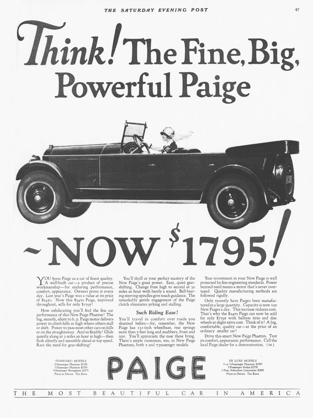 1924 Paige Phaeton